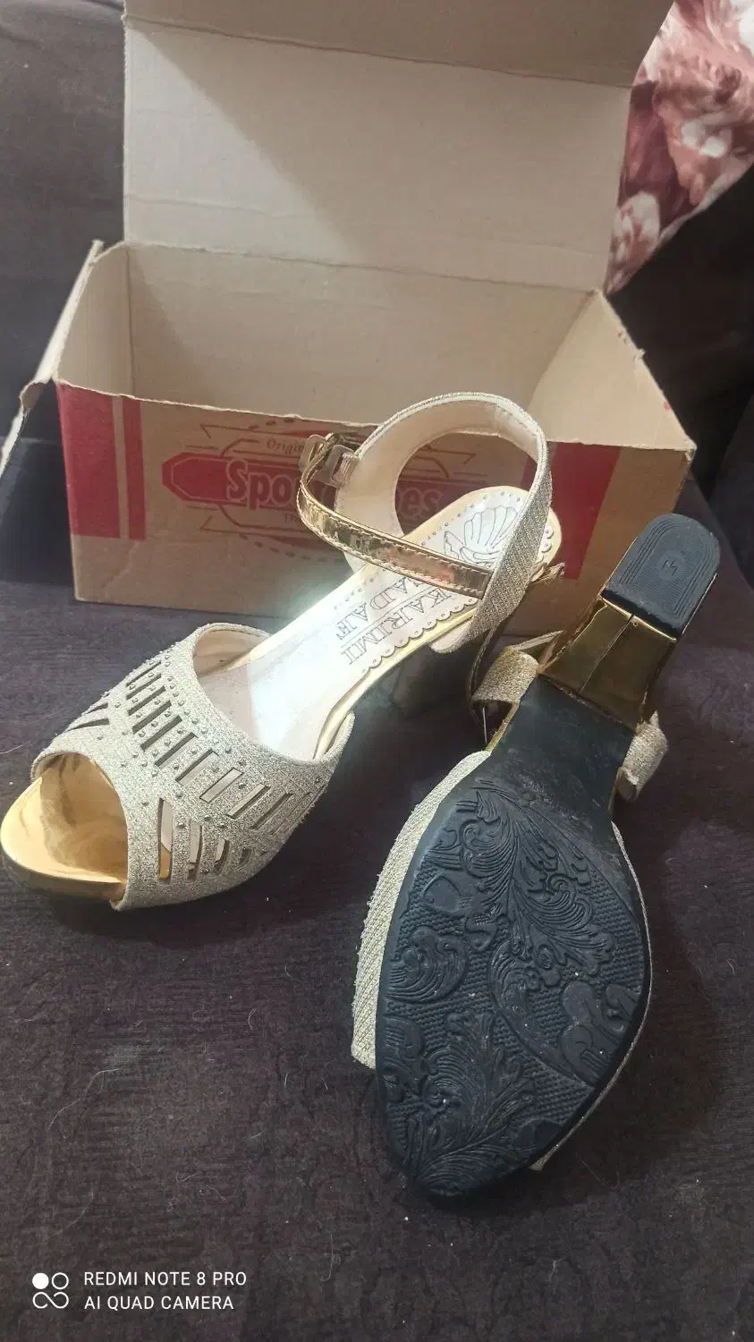 کفش مجلسی زنانه سایز ۳۷|کیف، کفش، کمربند|شیراز, شهرک سعدی|دیوار