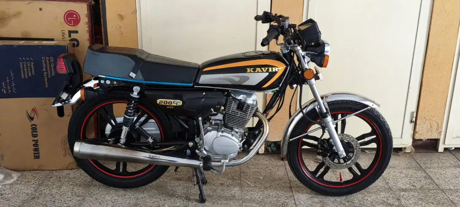 کویر 200 انژیکتور|موتورسیکلت|اهر, |دیوار