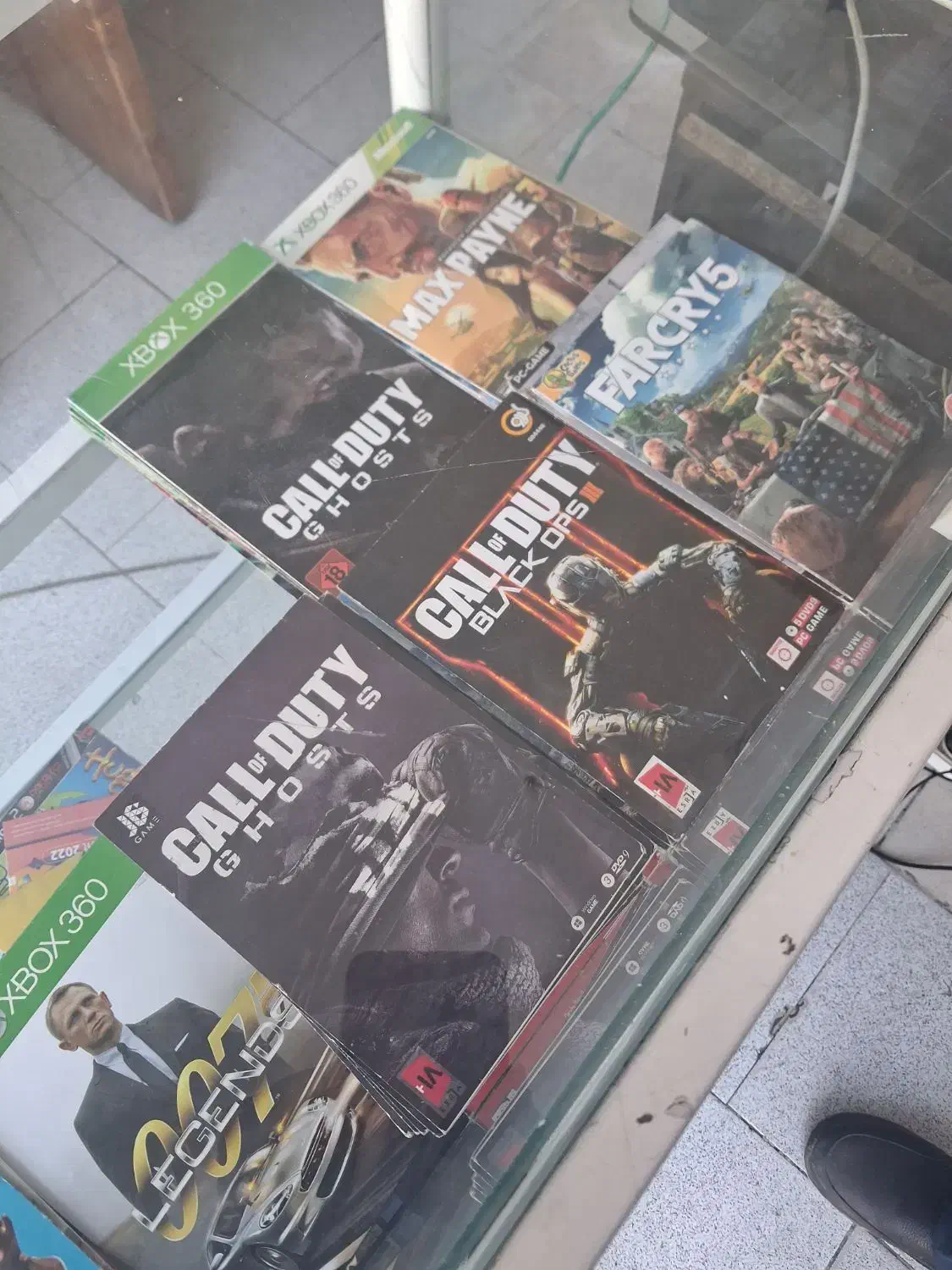 سی دی بازی ایکس باکس۳۶۰ و کامپیوتر یکجا 1500|کنسول، بازی ویدئویی و آنلاین|کاشان, فاز ۱ ناجی آباد|دیوار