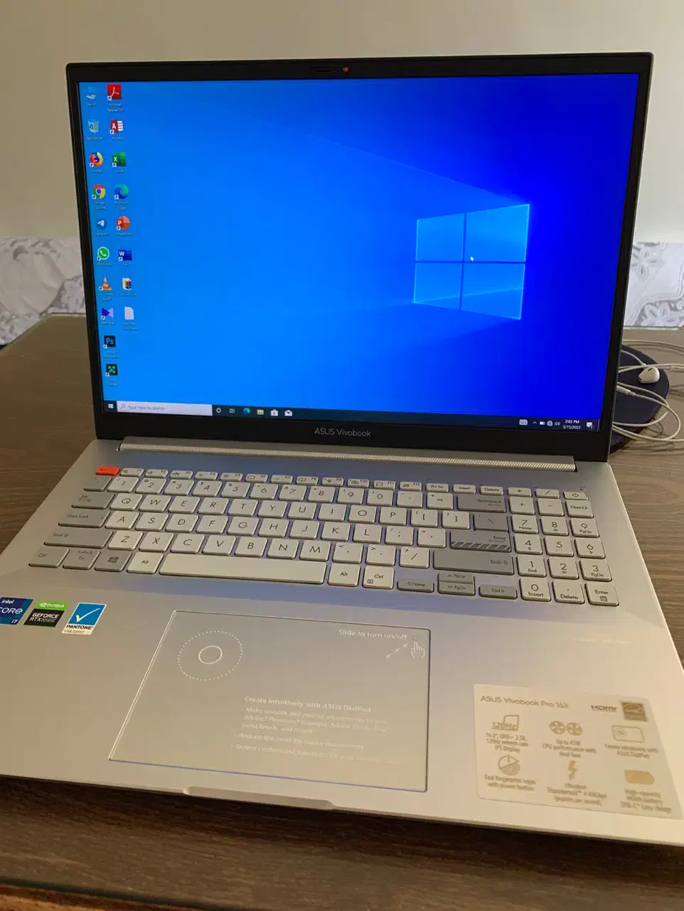 asus vivobook pro n7600pc. 16inch|رایانه همراه|تهران, نیروی هوایی (پیروزی)|دیوار