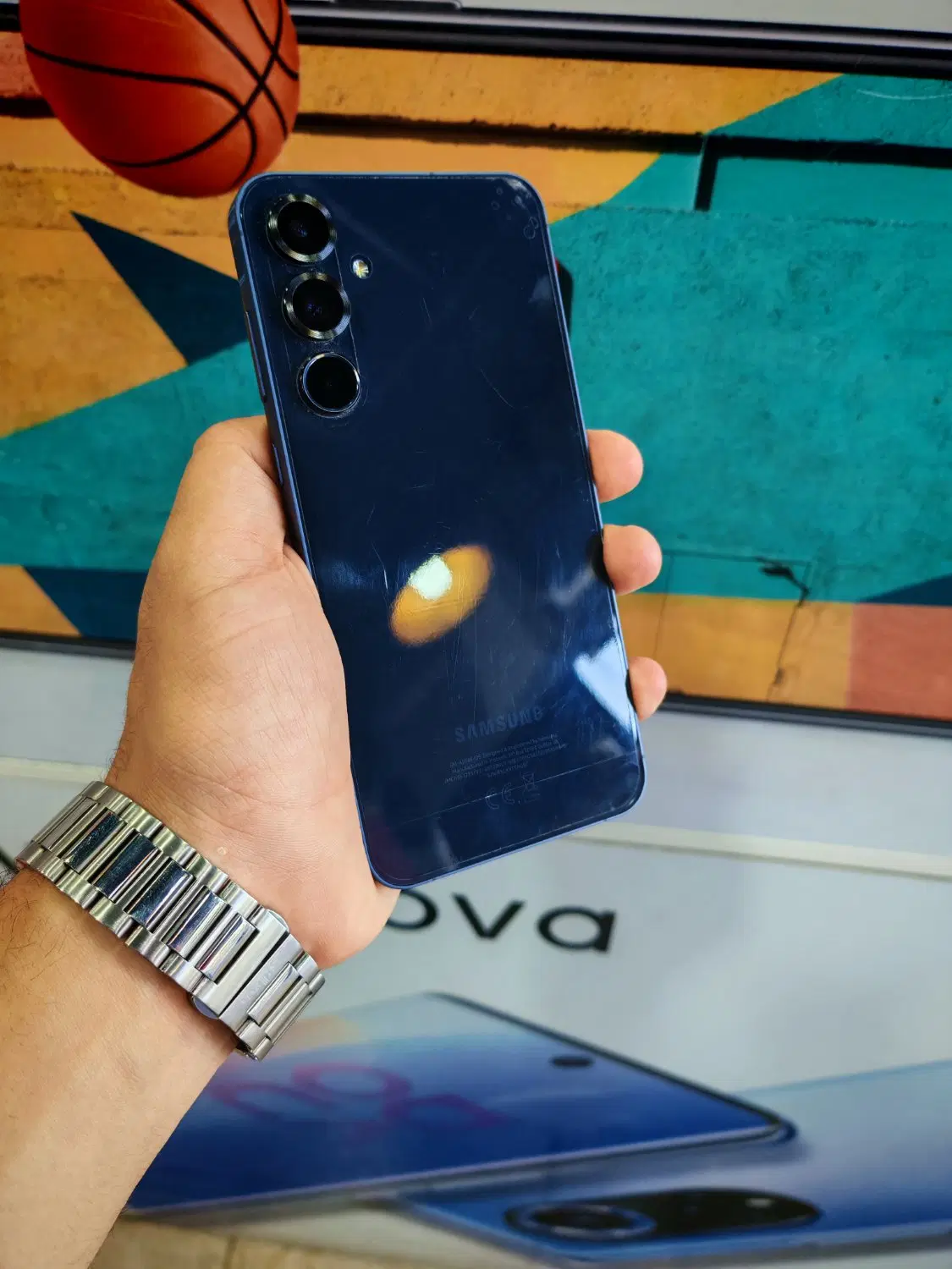Galaxy A55 256/8 VI|موبایل|کرج, گوهردشت|دیوار