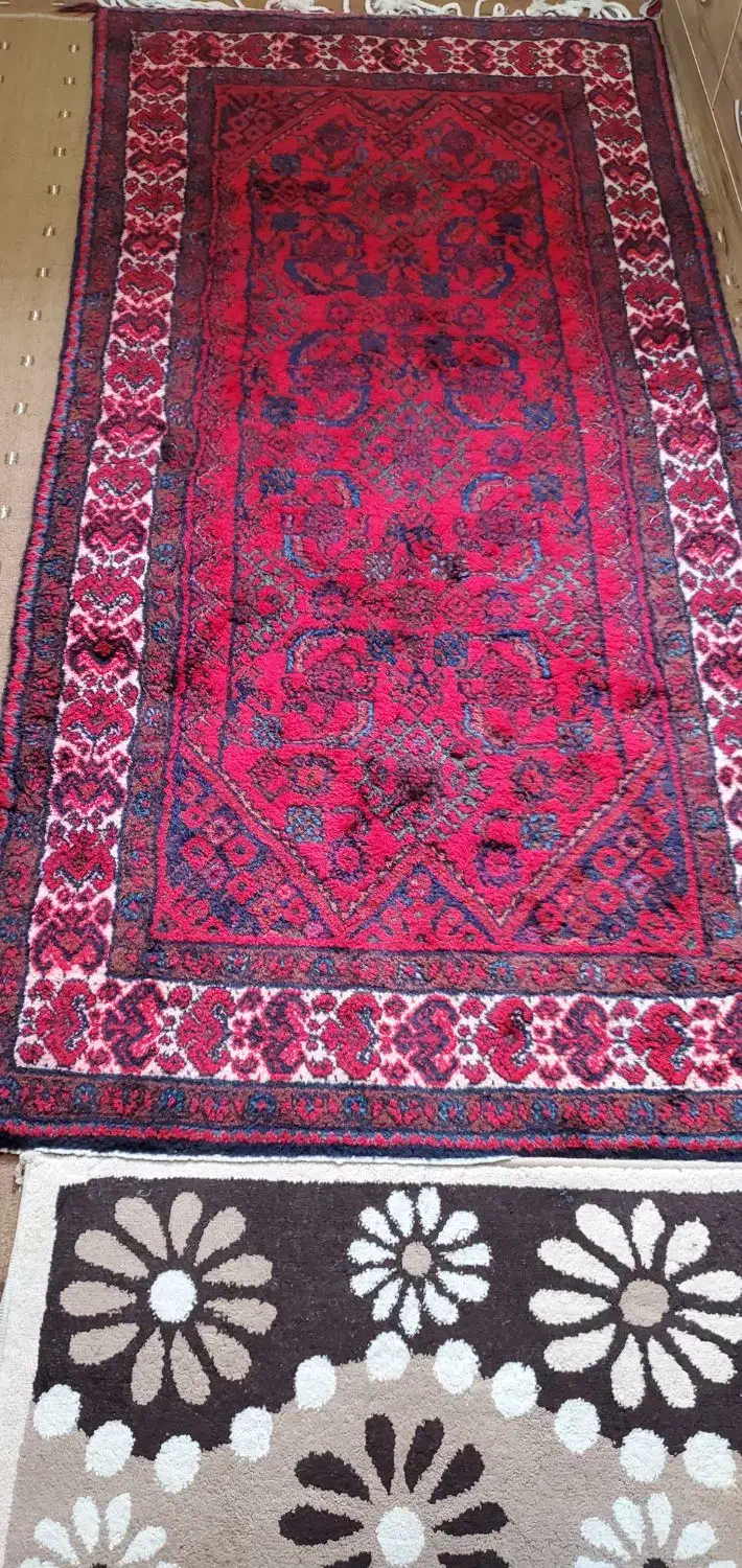 قالی دستباف|فرش|رشت, حسین آباد|دیوار
