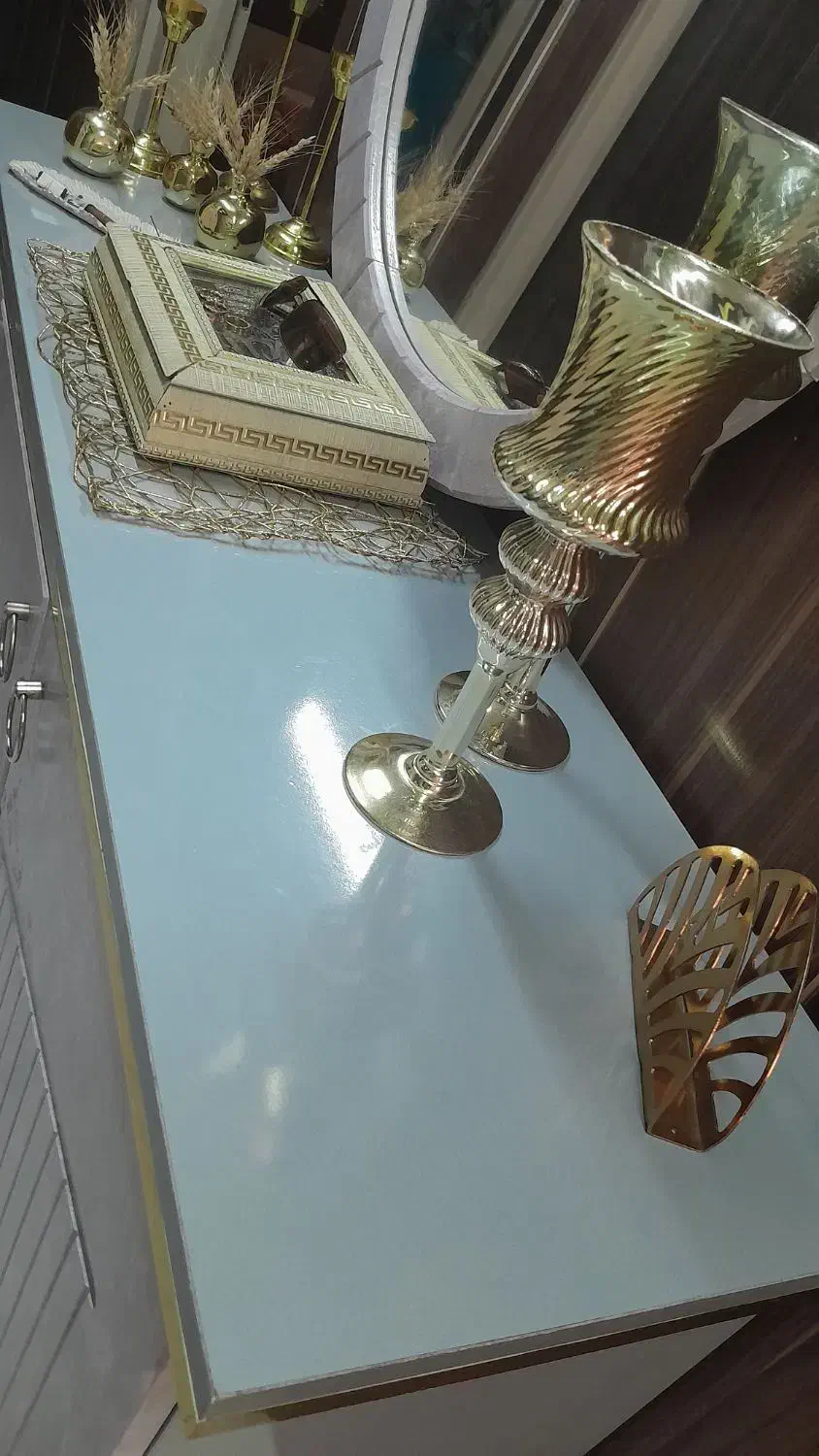 کنسول و آینه|بوفه، ویترین، کنسول|شاهینشهر, مسکن مهر|دیوار