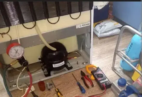 شارژ گاز و تعمیر یخچال خانگی و فروشگاهی در منزل|خدمات پیشه و مهارت|قزوین, |دیوار