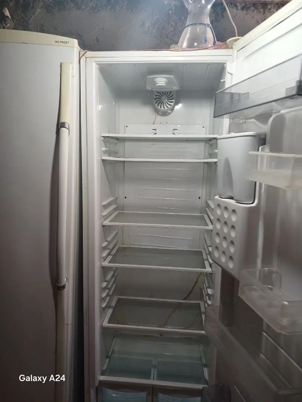 سلام یخچال فریزر دوقلو مارک الکترو استیل فروشی|یخچال و فریزر|گناباد, |دیوار