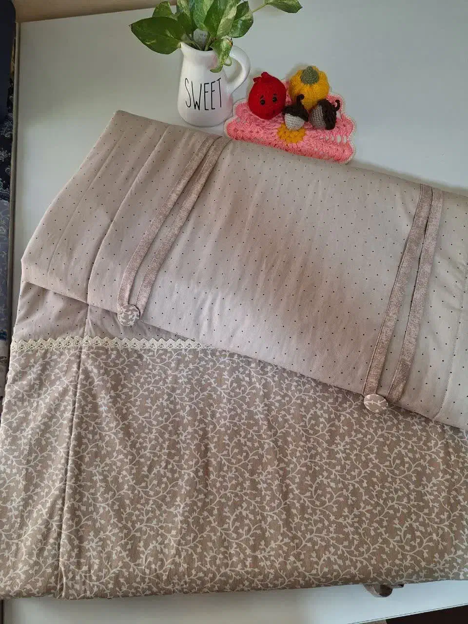 ست سرویس عروس|سفره، حوله، دستمال آشپزخانه|بیرجند, |دیوار