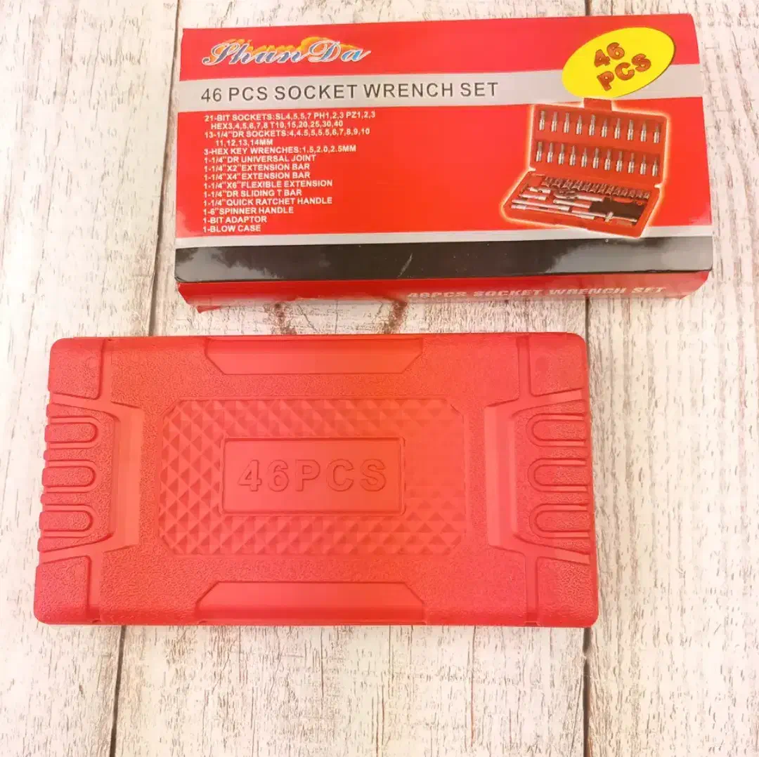 مجموعه جعبه بکس 46 عددی IronEdge/قدرت در دستانت|ابزارآلات|تربتحیدریه, کلاته توکلی|دیوار