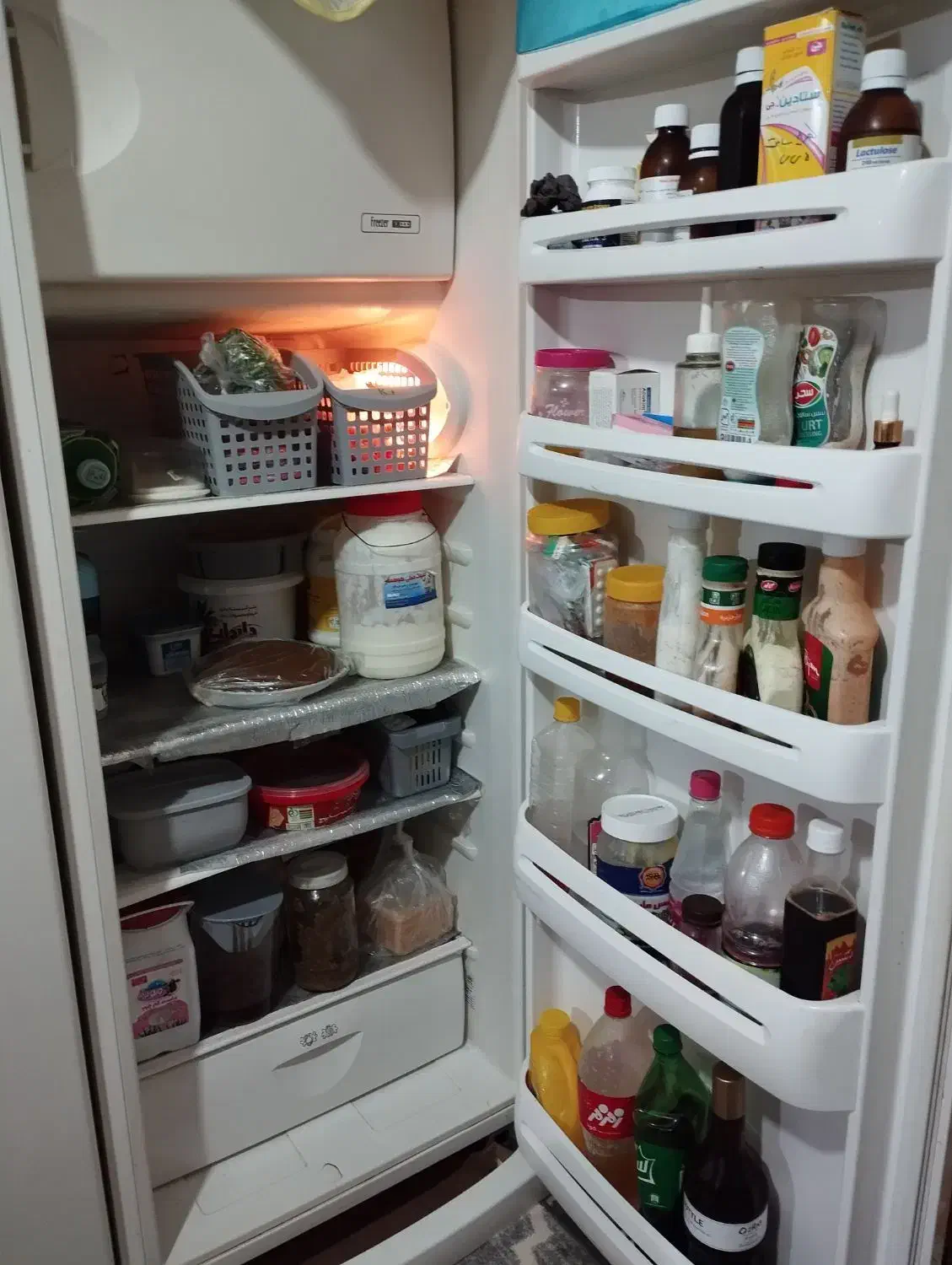 یخچال فریزر دو قلو پارس|یخچال و فریزر|رزن, |دیوار