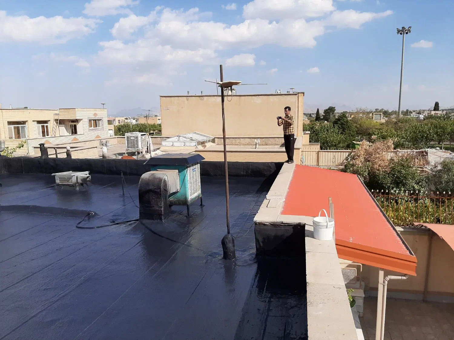 مشکین بام ایرانیان عایق جایگزین ایزوگام و قیر|مصالح و تجهیزات ساختمان|اصفهان, جاوان|دیوار