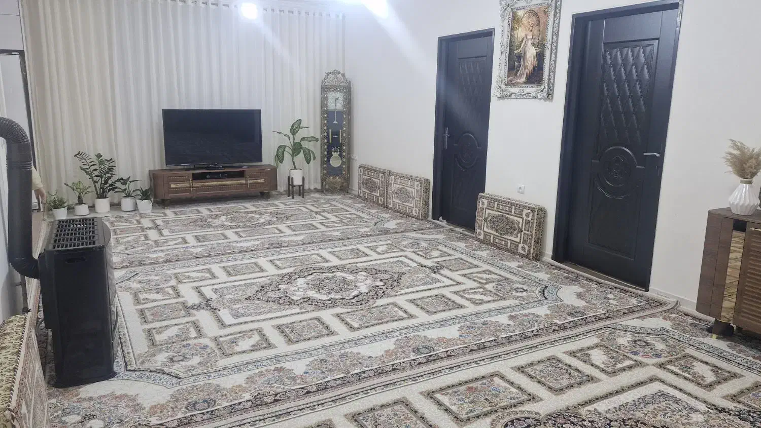 3 تخته فرش12 متری 12پشتی در حد نو|فرش|سنندج, |دیوار