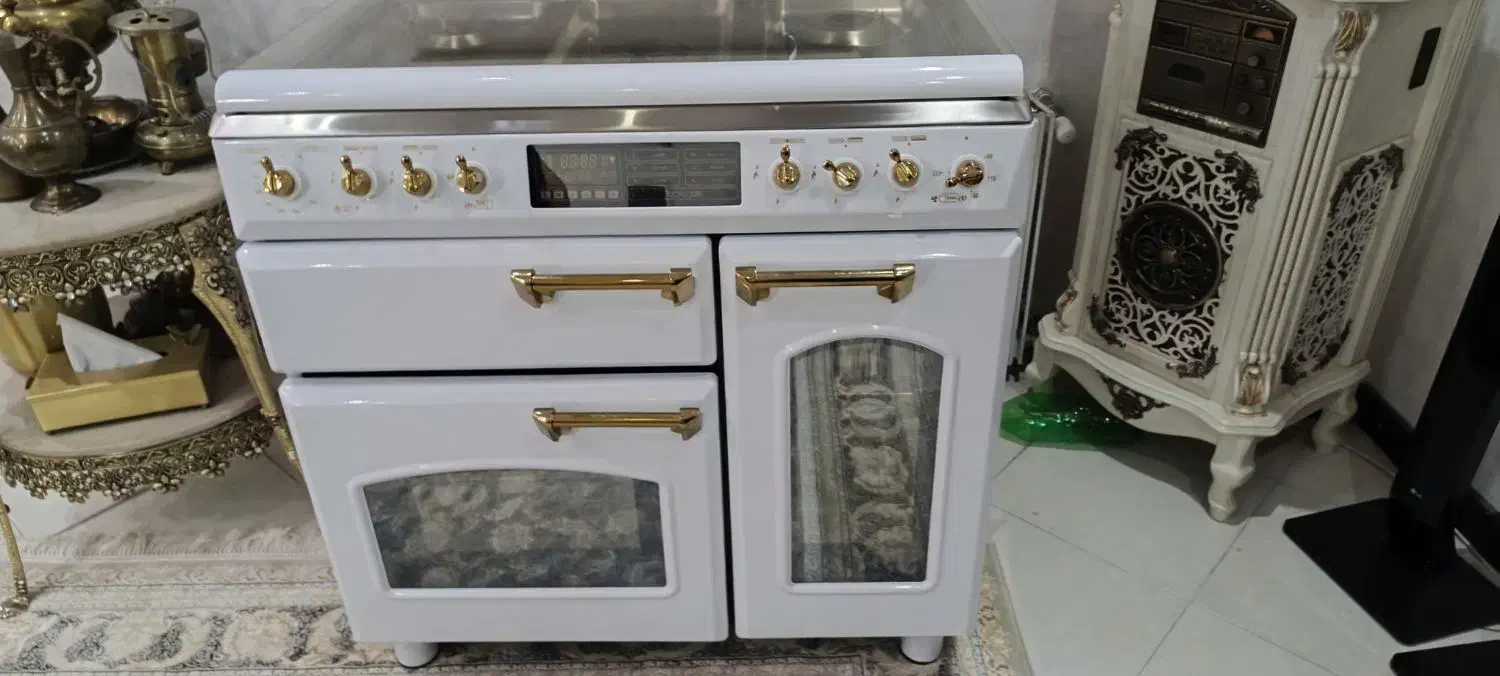 اجاق گاز تکنو ایتالیایی مدل رومانو مناسب جهیزیه|اجاق گاز و لوازم برقی پختوپز|ابریشم, |دیوار