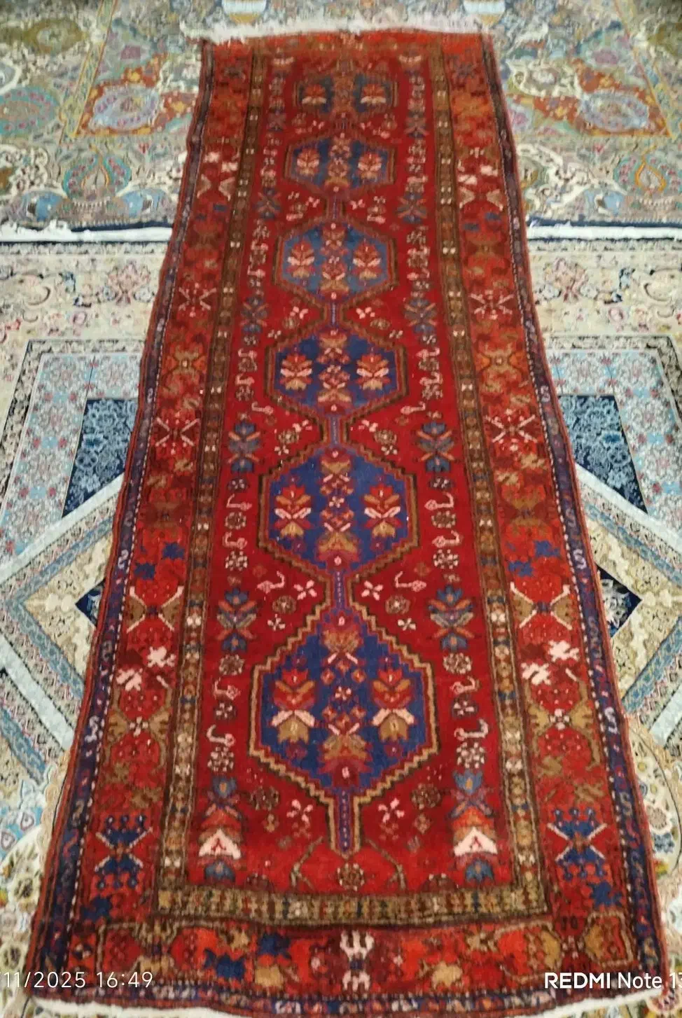 قالیچه ۳ متری|فرش|قزوین, |دیوار