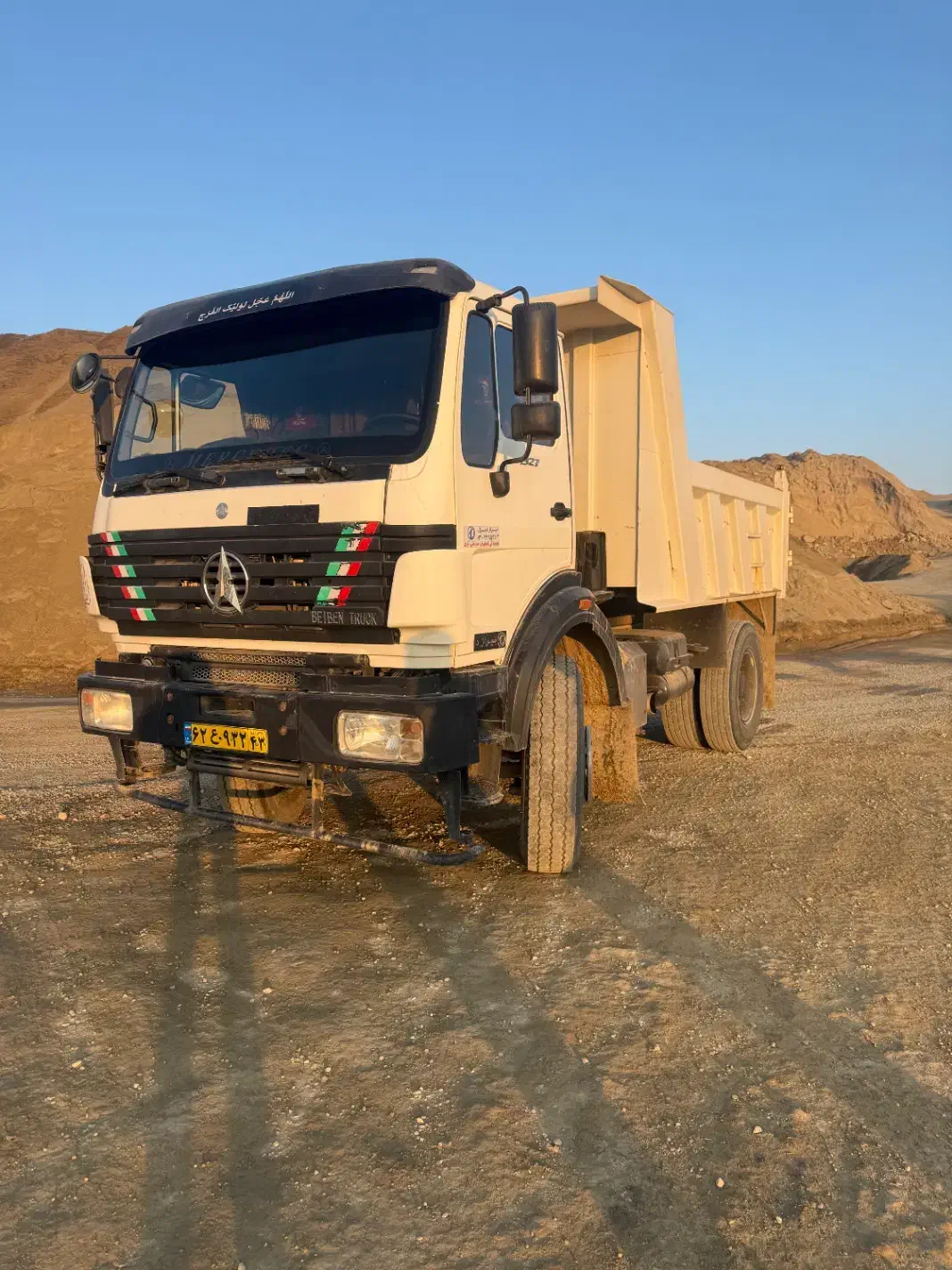 کامیون کمپرسی بی بن تیراژه|خودرو سنگین|اصفهان, براآن شمالی|دیوار