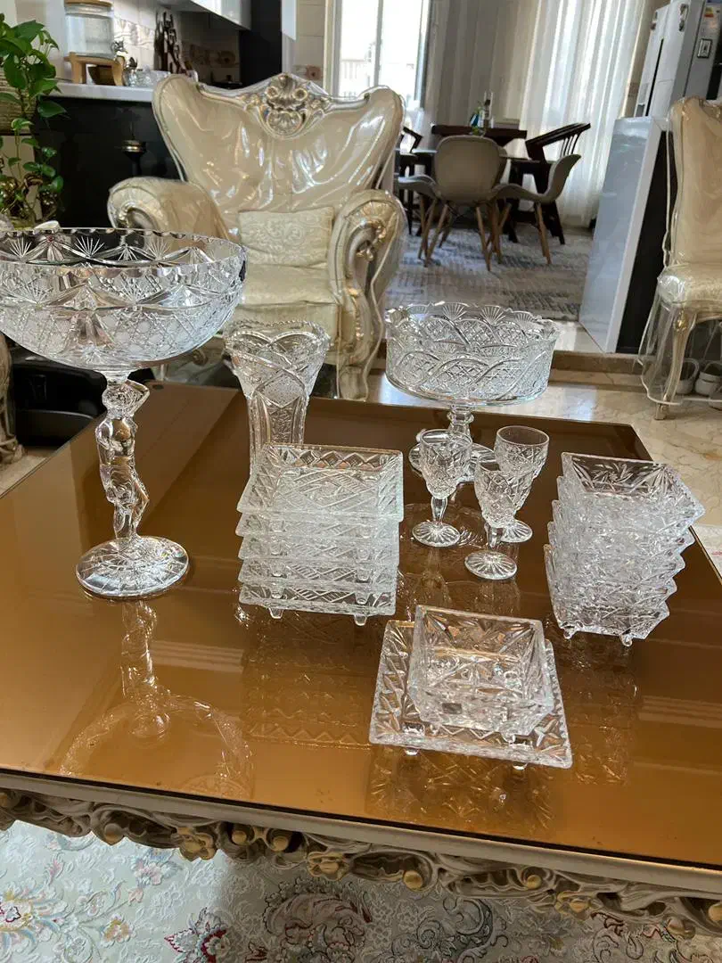 کریستال چک بوهیمیا اصل|ظروف سرو و پذیرایی|تهران, سازمان آب|دیوار