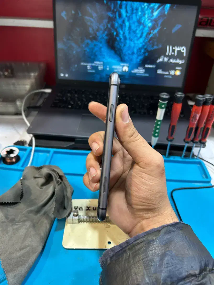 ایفون ۱۱ نرمال مشکی 128 lla|موبایل|بجنورد, |دیوار