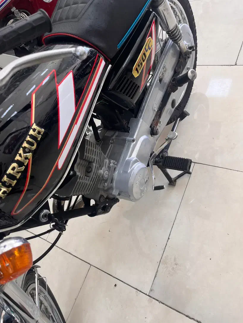 شیرکوه 150 CGتمیز ۵ دنده چراغ گرد پلاک ملی|موتورسیکلت|یزد, |دیوار