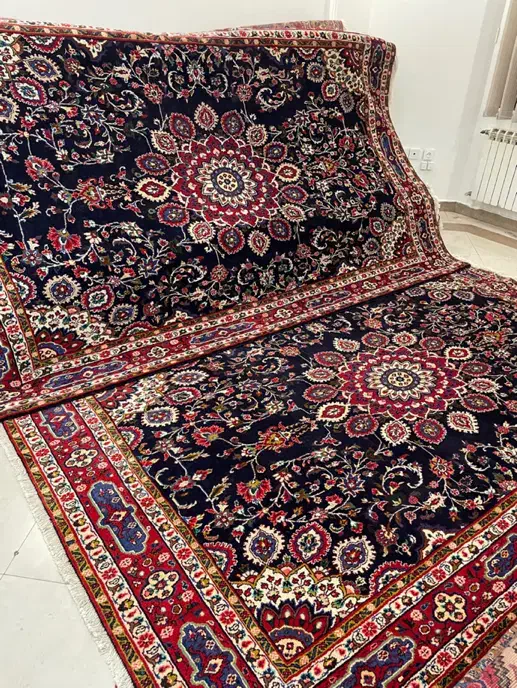 فرش دستبافت جفت ۶ متری مهربان همدان|فرش|تهران, یوسفآباد|دیوار