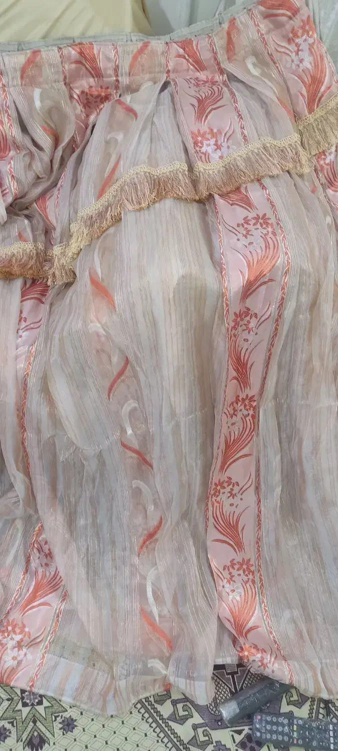 پرده یک در یک و نیم متری با بند ، یالان|پرده، رانر، رومیزی|تهران, توحید|دیوار