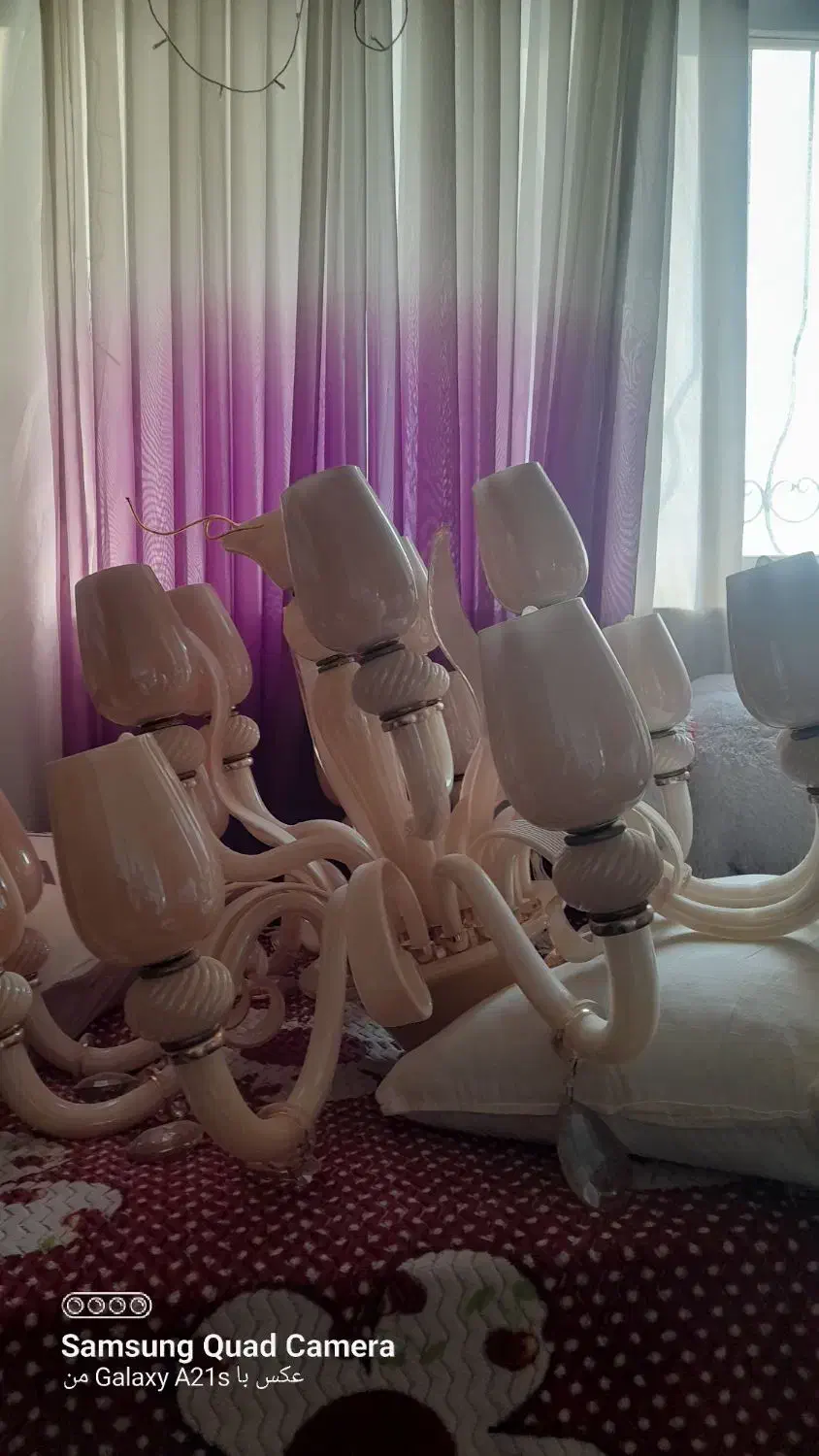 لوستر|لوستر و چراغ آویز|فریدون‌کنار, |دیوار