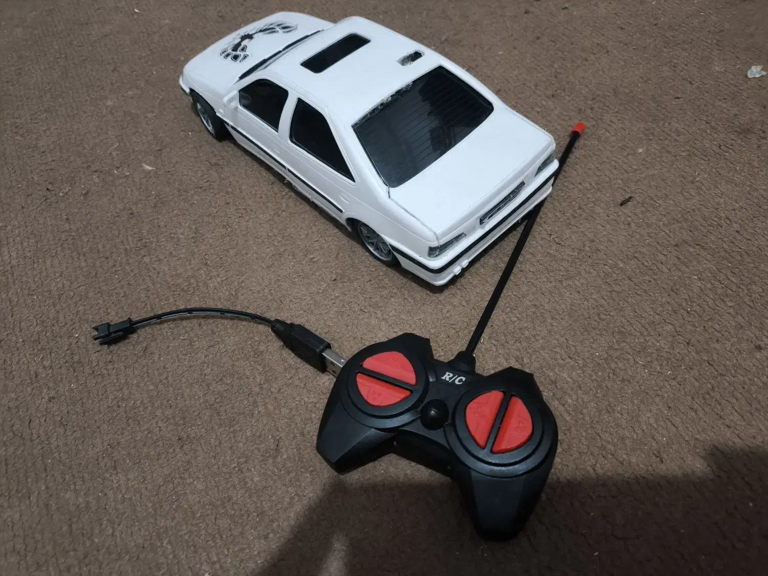 ماشین کنترلی دست ساز پژو پارس|اسباببازی|قم, قلعه یزدیها|دیوار