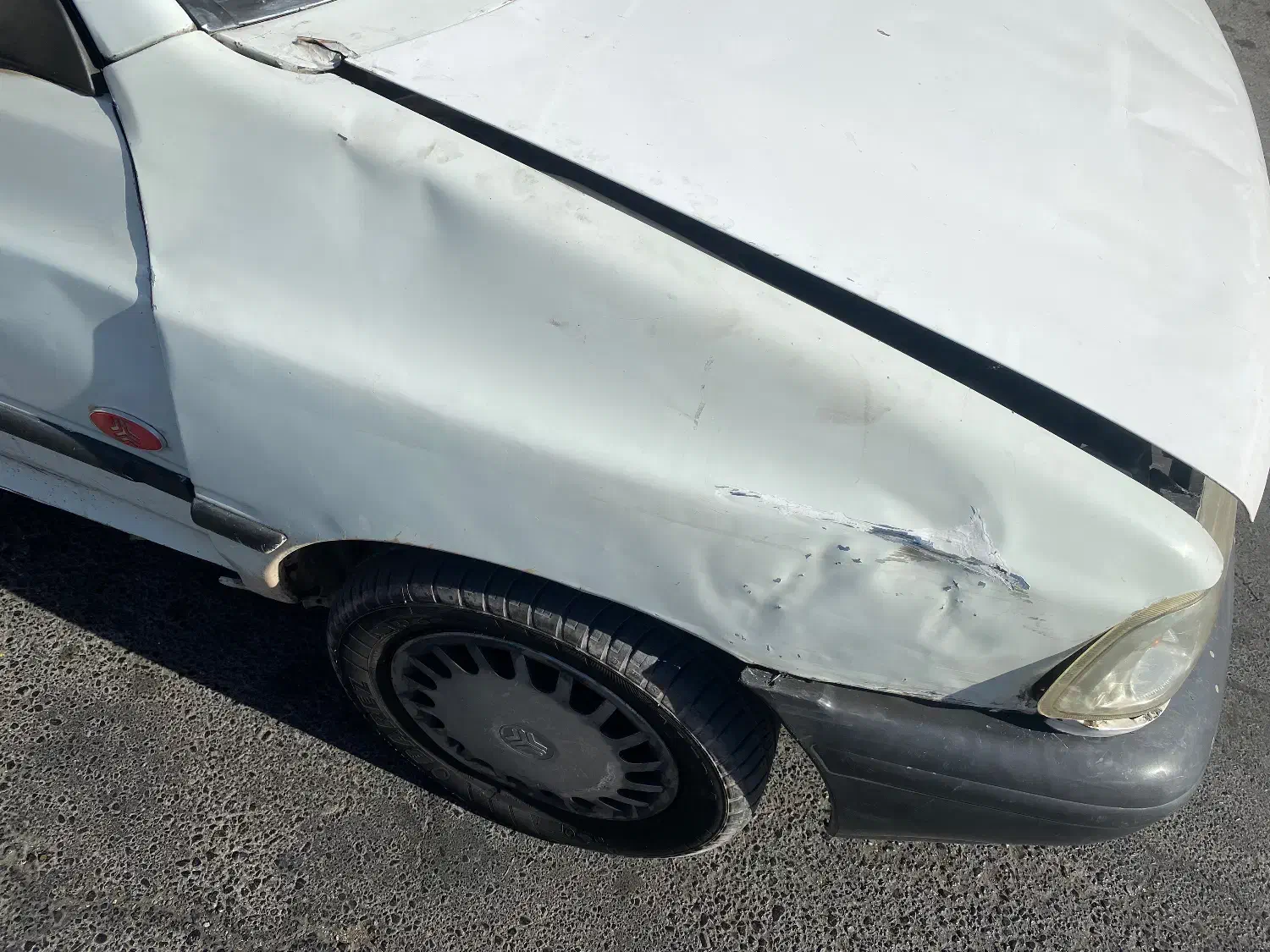 گلگیر کاپوت پراید اگزوز فابریکی|قطعات یدکی و لوازم جانبی|قرچک, میرزائی شمالی|دیوار