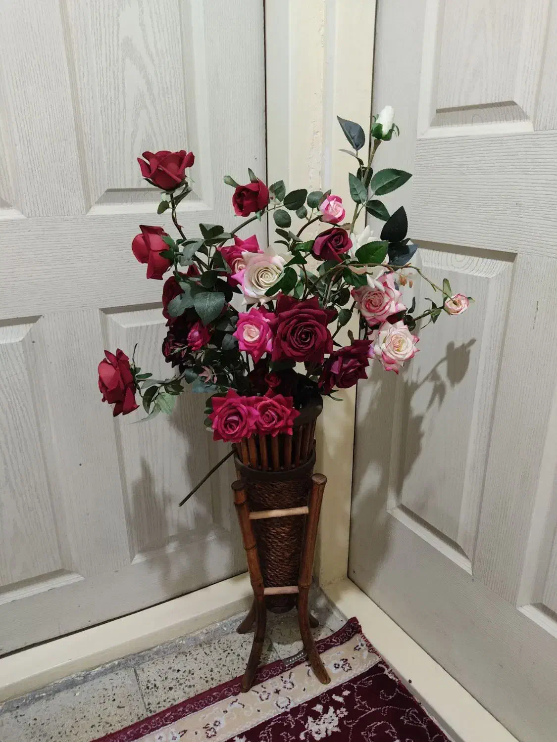 گل وگلدان|گل مصنوعی|بهارستان, |دیوار