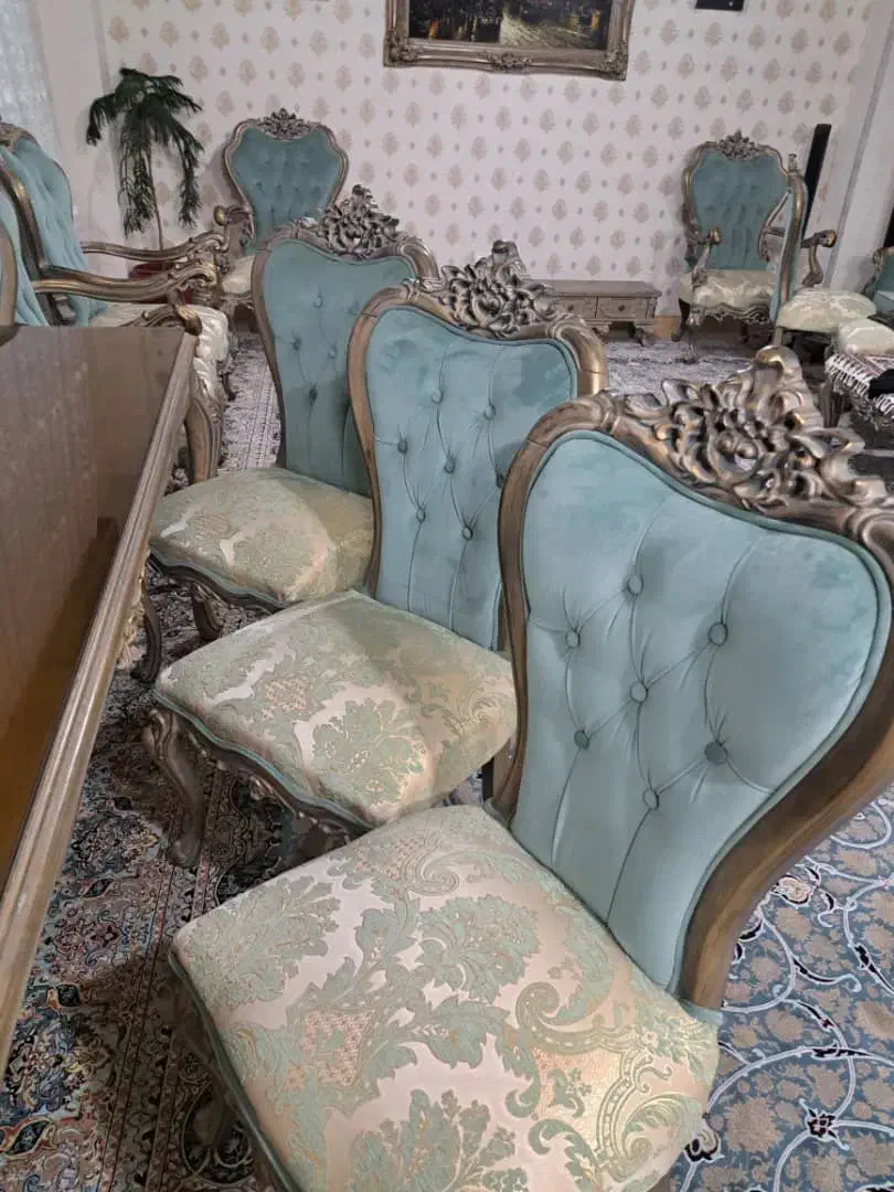 میز تی وی و میز ناهار خوری چوب راش اصلی|میز و صندلی غذاخوری|ایلام, |دیوار