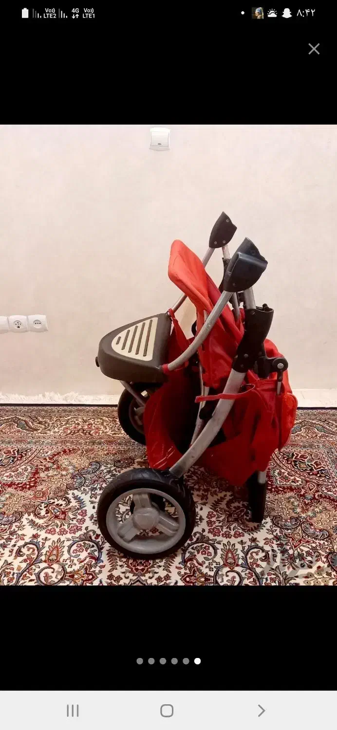 کالسکه دوقلو آمریکایی|کالسکه و لوازم جانبی|پردیس, فاز ۱۱|دیوار