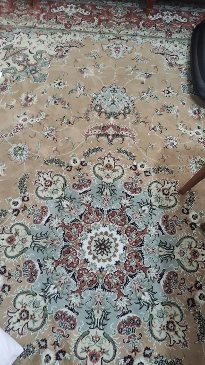 2عدد  فرش 9متری کرم در حد|فرش|تنکابن, |دیوار