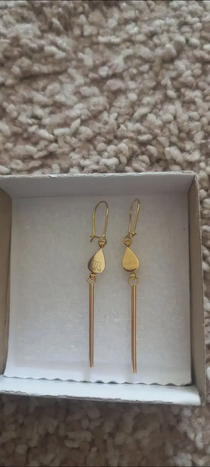 فروش یه جفت گوشوار نو وتمیز با فاکتور|جواهرات|یاسوج, |دیوار