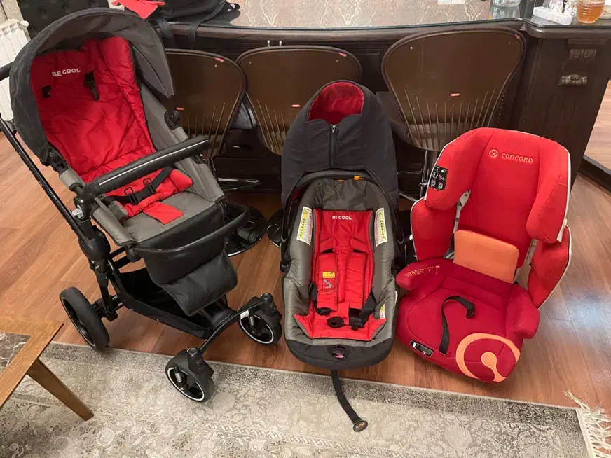 کالسکه و کریر اسپانیایی و صندلی ماشین|کالسکه و لوازم جانبی|تهران, دارآباد|دیوار