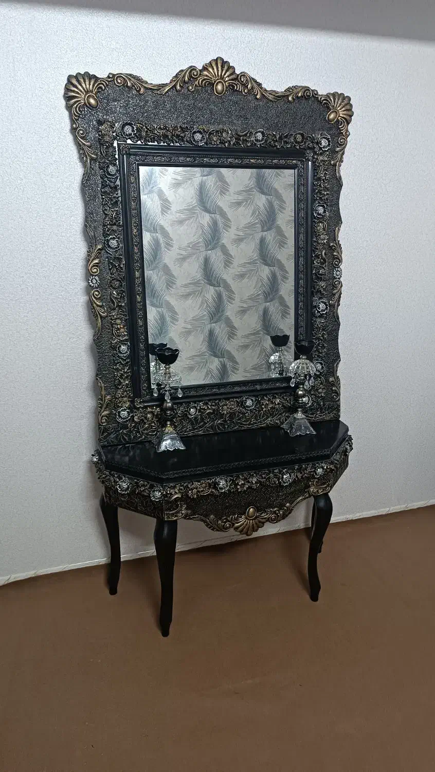 آیینه و شمعدان همراه با میز|آینه|سبزوار, امیر کبیر|دیوار