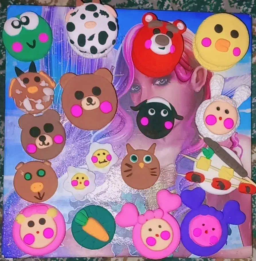 مگنت عروسکی یخچالی|صنایع دستی و سایر لوازم تزئینی|صدرا-فارس, فاز ۱|دیوار