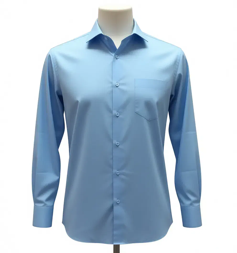 پیراهن مردانه پارچه تترون عمدهای و تکی|لباس|قم, تولید دارو و یخچال|دیوار