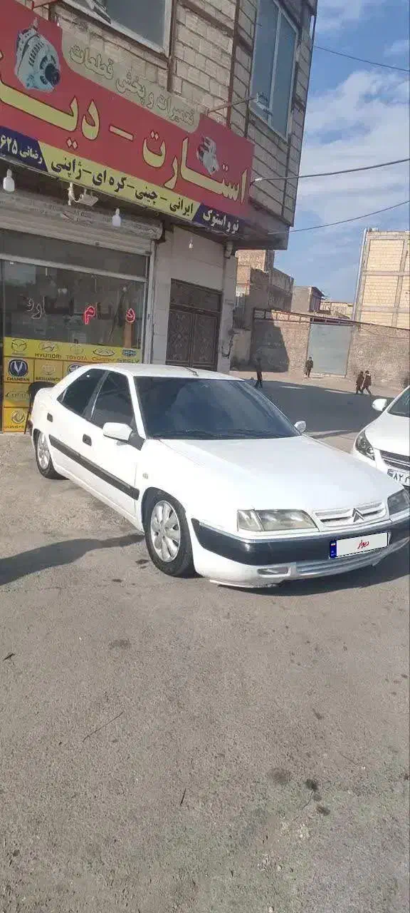 زانتیا سفید مدل ۸۴|خودرو سواری و وانت|قم, علی آباد سعدگان|دیوار