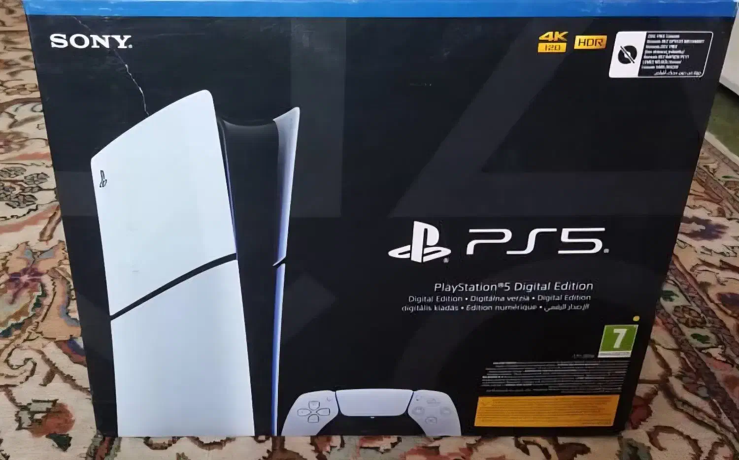 ps5 slime digital  یک ترابایت|کنسول، بازی ویدئویی و آنلاین|اهواز, معین زاده|دیوار