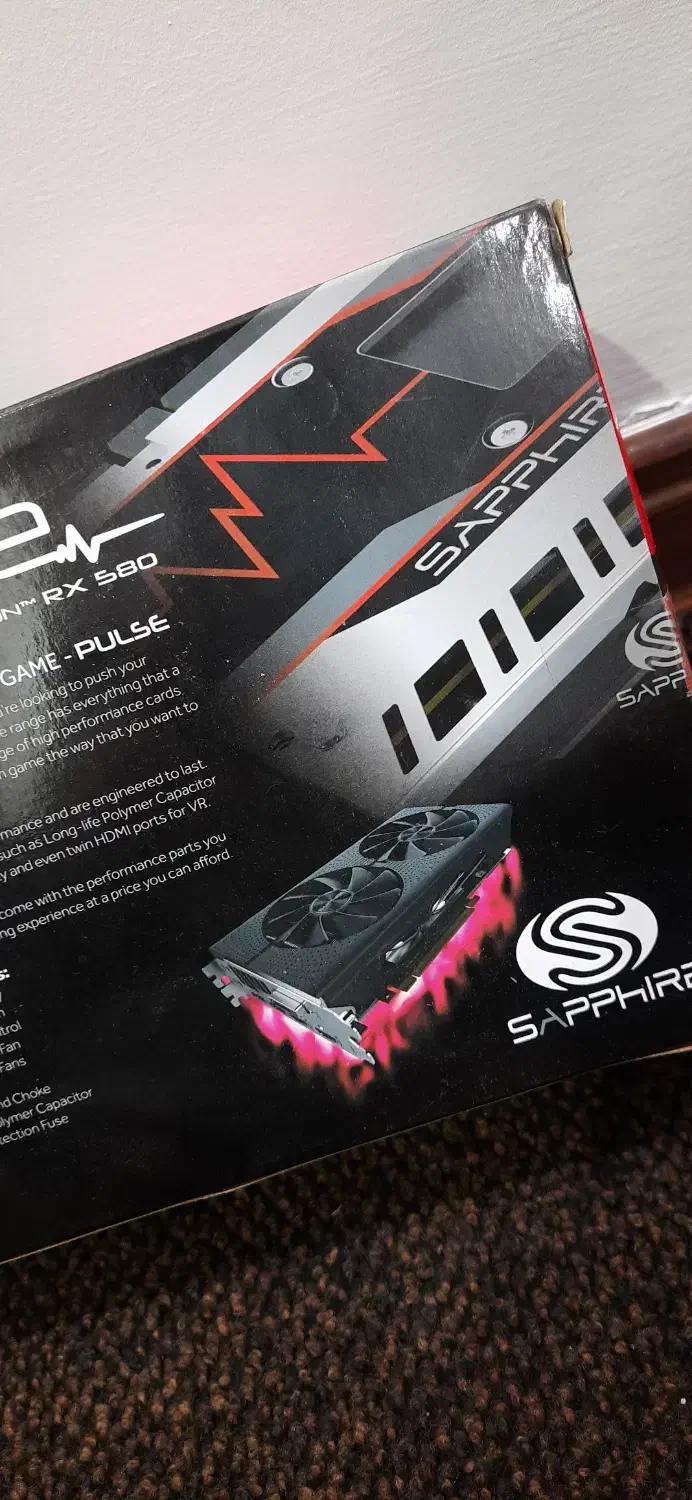 کارت گرافیک rx580 سافایر|قطعات و لوازم جانبی رایانه|اهواز, کمپلو شمالی|دیوار