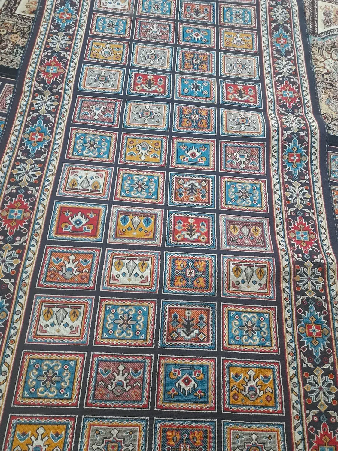 گلیم فرش نو|گلیم، جاجیم، گبه|قزوین, |دیوار