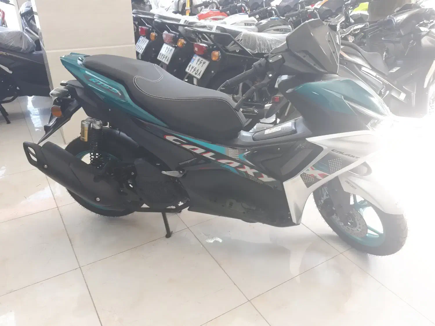 طرح آیروکس ۱۵۵ نیرو موتور رادیاتور دار|موتورسیکلت|بیجار, |دیوار