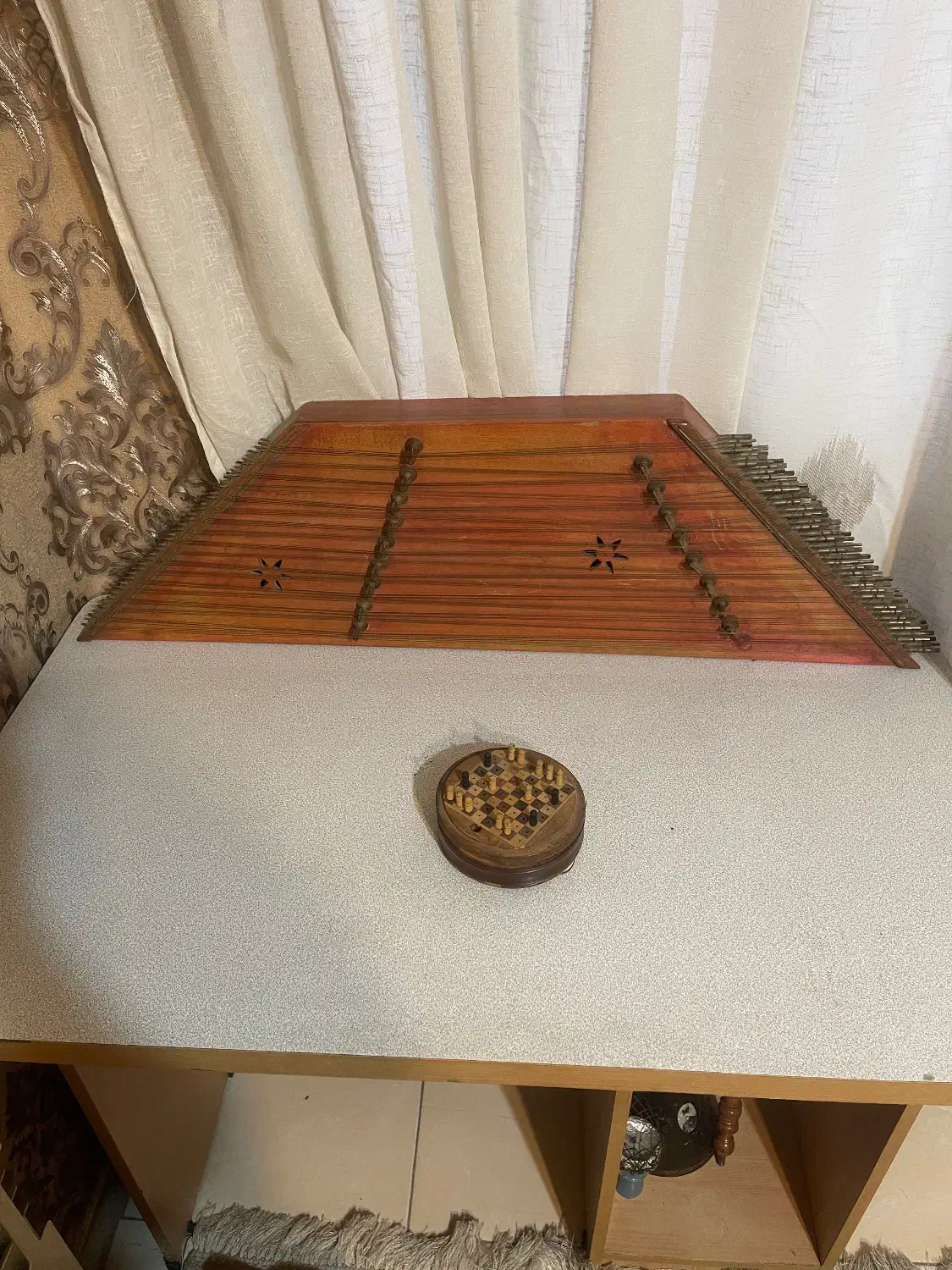 سنتور چوب گردم|سازهای سنتی|تهران, مهران (سیدخندان)|دیوار