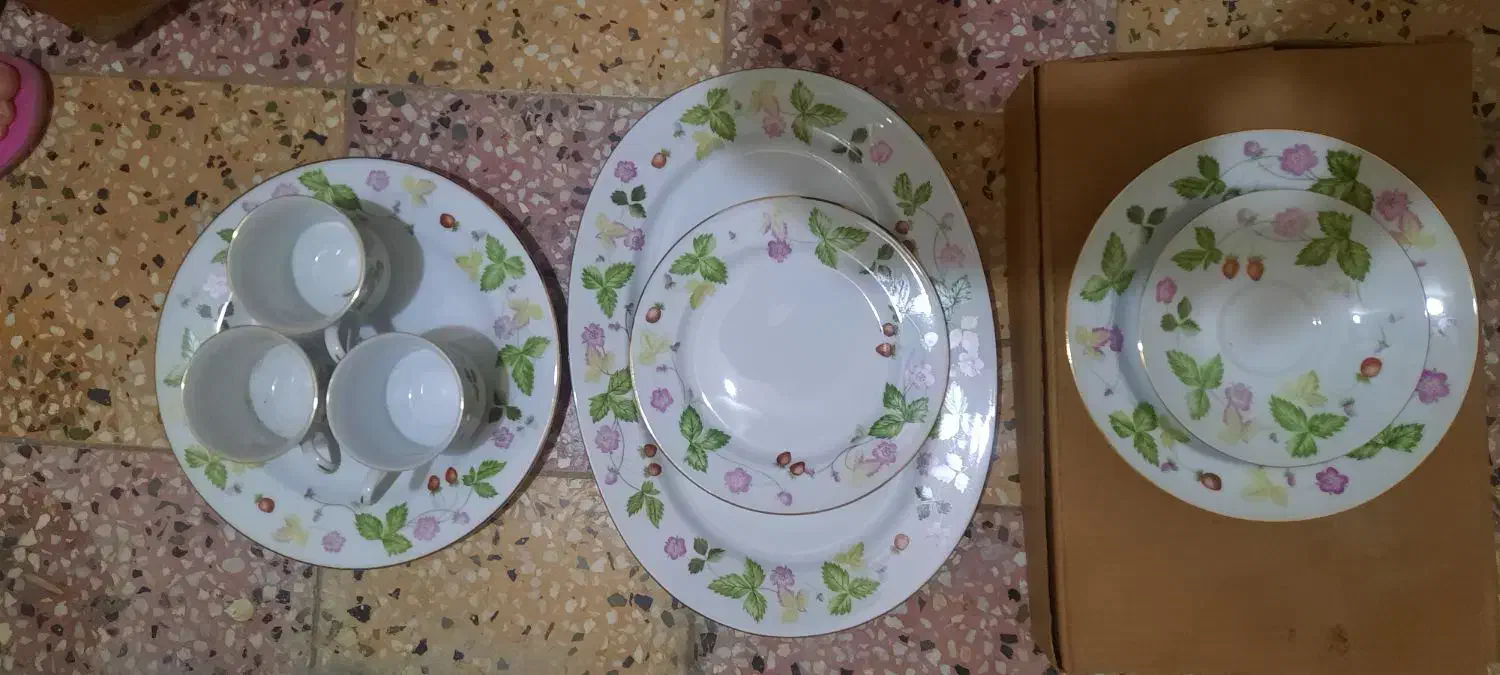 سرویس چینی  50 تیکه 8 نفره نوی نو|ظروف سرو و پذیرایی|دزفول, |دیوار