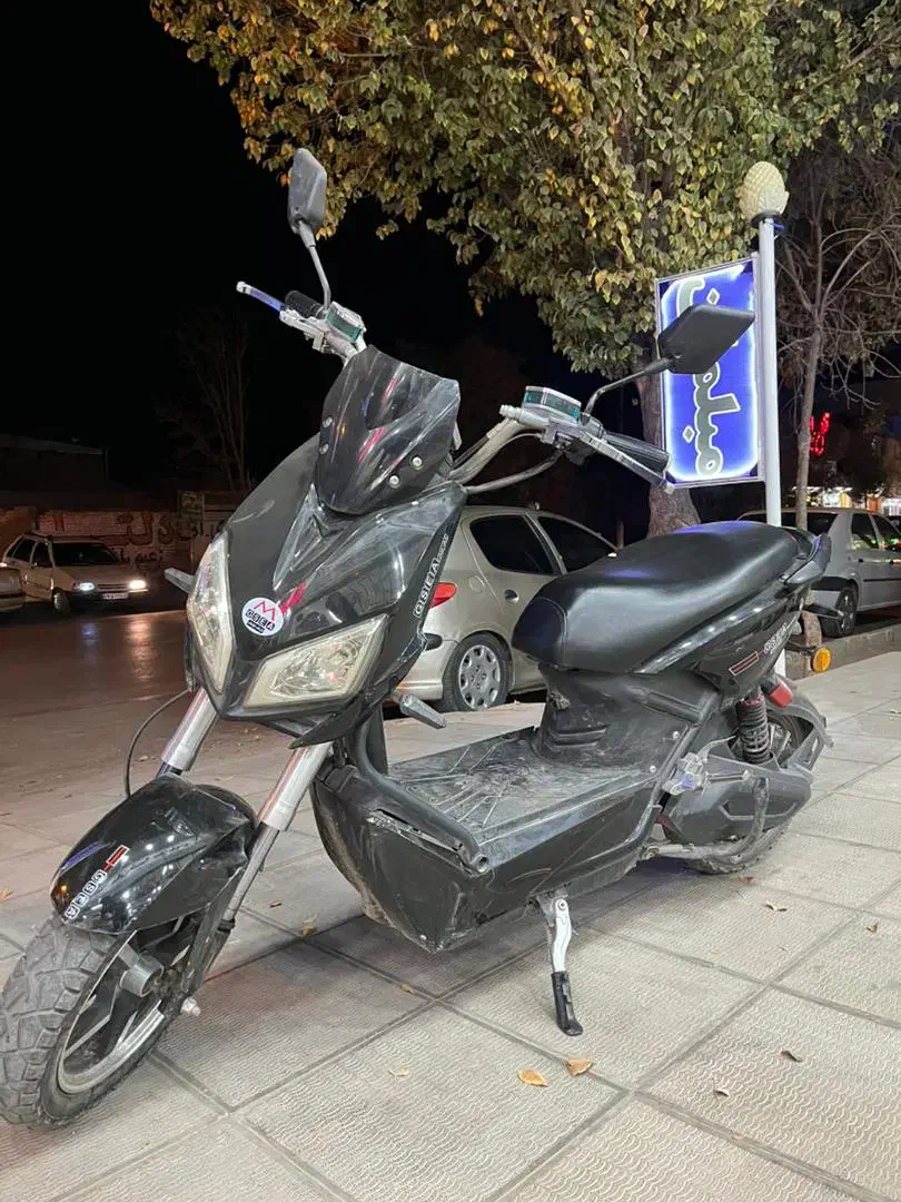 موتور برقی پلاک دار|موتورسیکلت|زرند, |دیوار