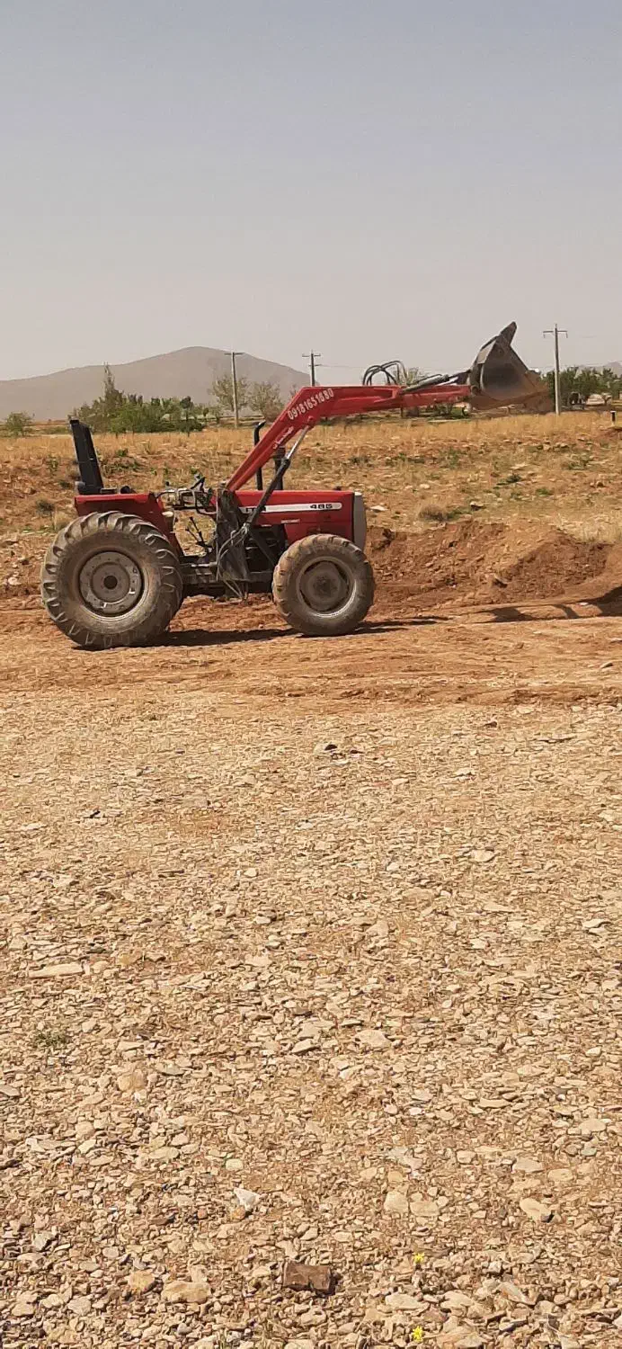 خدمات تراکتور بیلی جفت 485|خدمات حمل و نقل|خمین, |دیوار