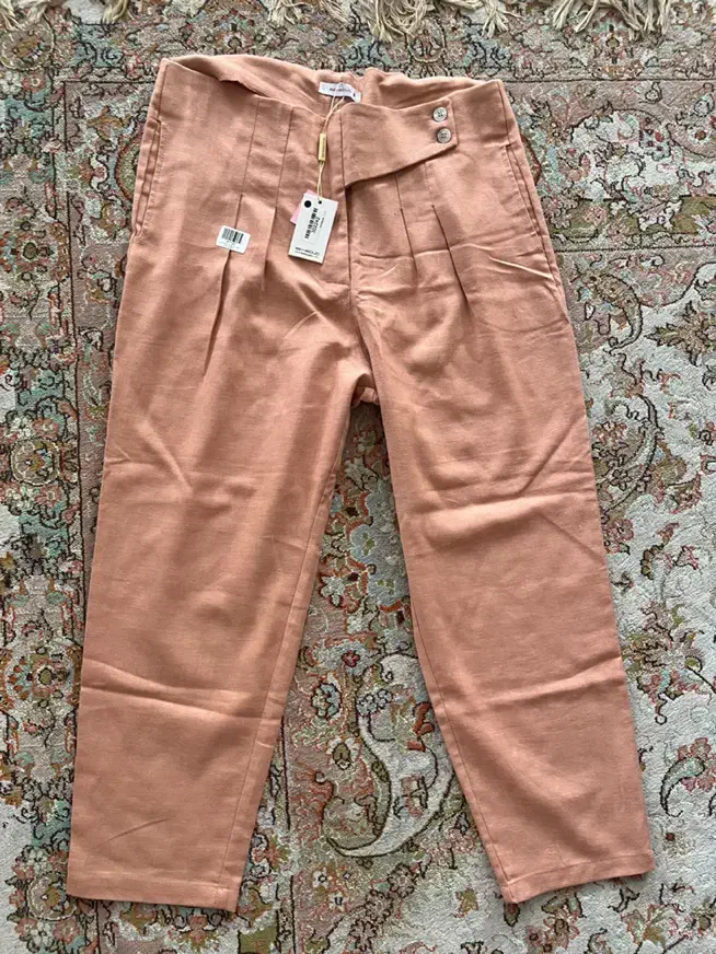 شلوار کالباسی لینن کجراه|لباس|تهران, دریا|دیوار