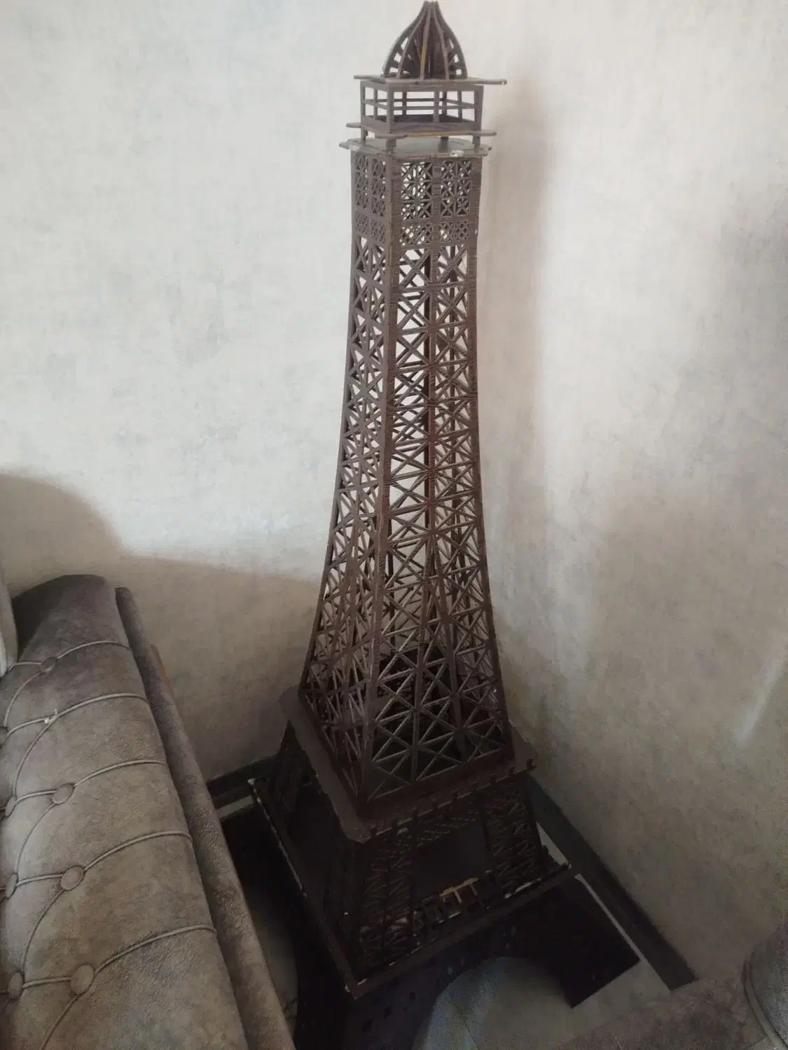 آباژور برج ایفل تزیینی|صنایع دستی و سایر لوازم تزئینی|فولادشهر, C8|دیوار