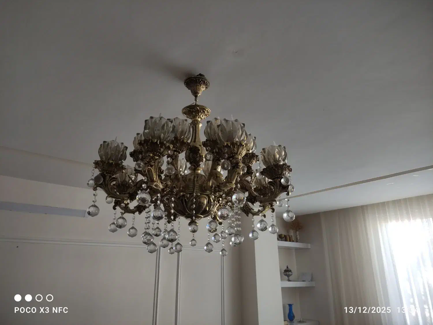 لوستر|لوستر و چراغ آویز|بجنورد, |دیوار