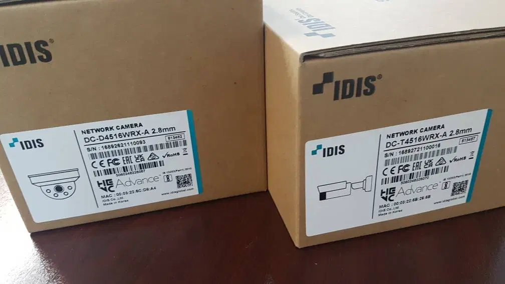 ۱۱ عدد دوربین دام و بولت تحت شبکه مدل IDIS اصل کره|دوربین مداربسته|تهران, شمسآباد|دیوار