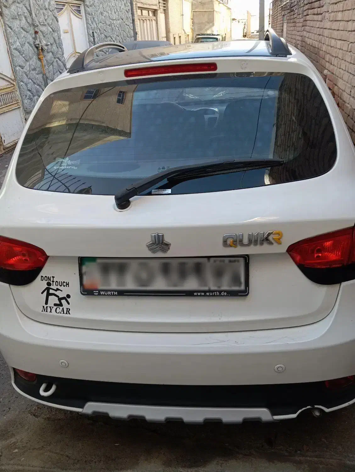 فروش کویک R سفید مشکی با رینک|خودرو سواری و وانت|سراب, |دیوار