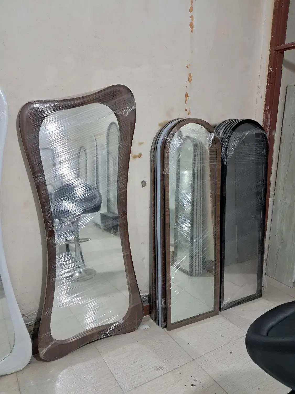 آیینه قدی و آیینه گرد|آینه|سرپل ذهاب, |دیوار