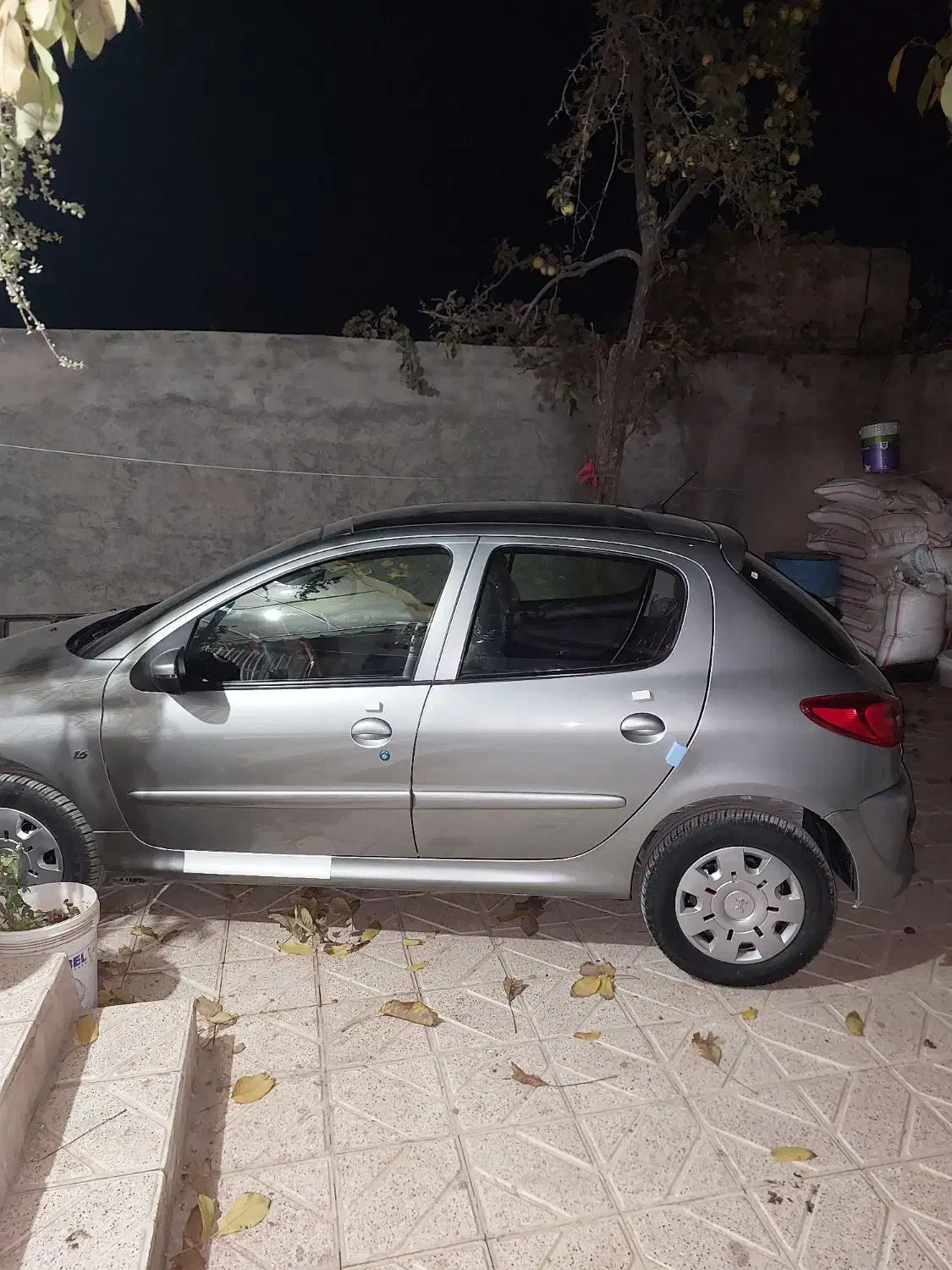 207 پانا نقره ای تیتانیوم TU5P دنده ای|خودرو سواری و وانت|نیشابور, امام خمینی|دیوار